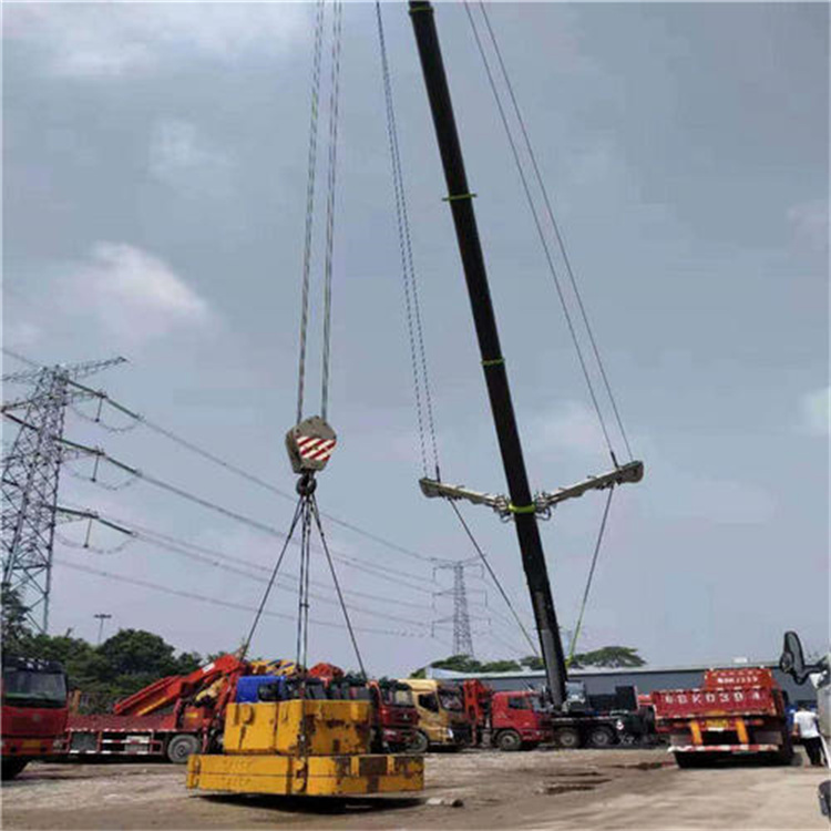 龙江镇风电设备吊装